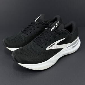 Brooks Adrenaline GTS 24 Men’s Size 8.5 Black White Running Shoes 110437